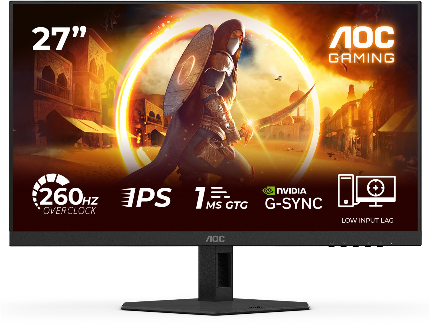 Image of 27G4ZRE 69 cm (27") Gaming Monitor schwarz/rot