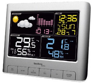 WS 6449 Wetterstation silber