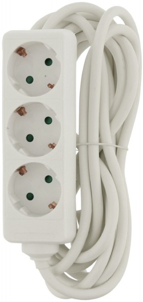 VLES350F001WH Schuko-Vert.-dose weiß