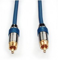 B 832 Cinchkabel (1m) gold