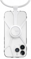 Infinity Handyhalter Universal mit Handykette weiß