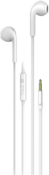 in ear Eggshape In-Ear-Kopfhörer mit Kabel weiß