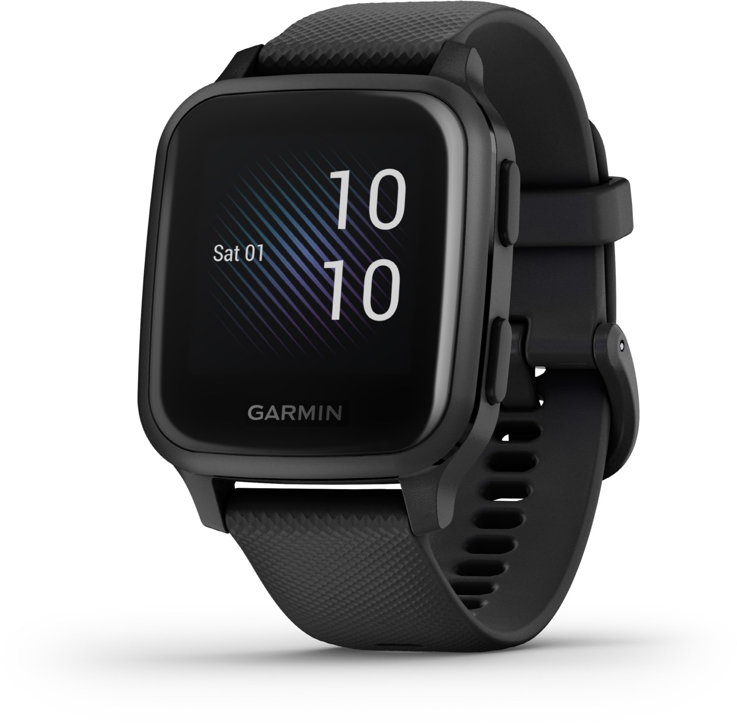Venu Sq Music Smartwatch schwarz/schiefergrau
