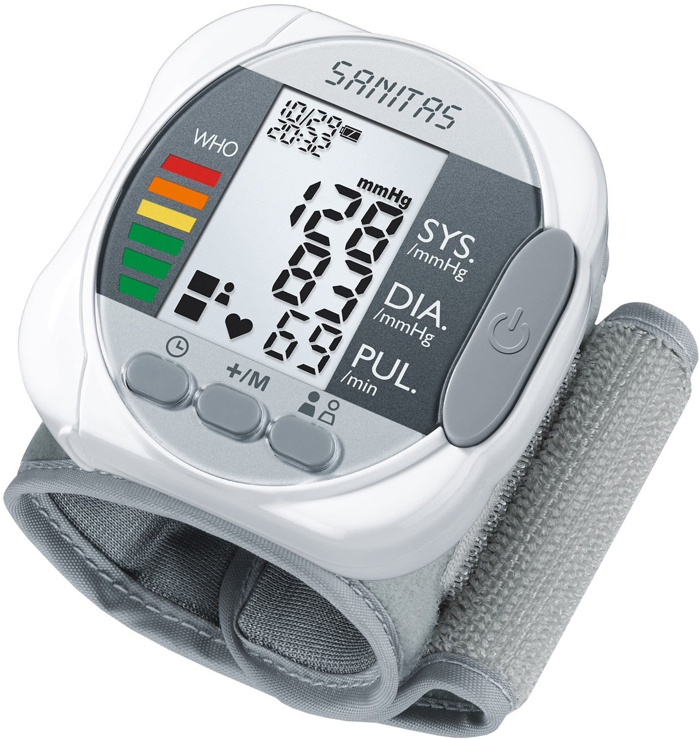 SANITAS SBC 28 Blutdruckmessgerät weiß/grau EURONICS
