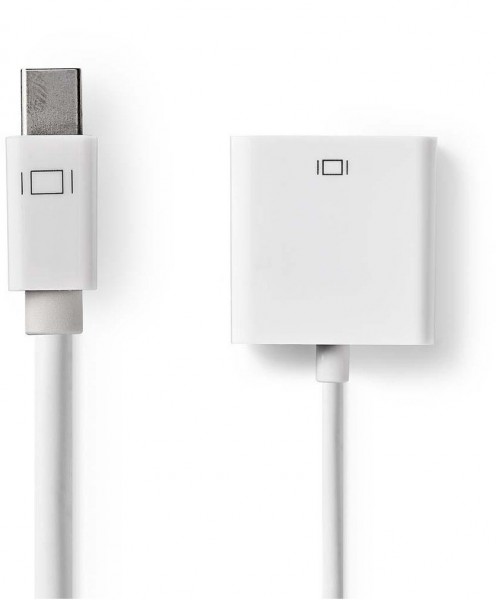 CCGP37750WT02 Mini DP Adapterkabel (0,2m) Mini-DP-Stecker>DVI-D 24+1 Buchse