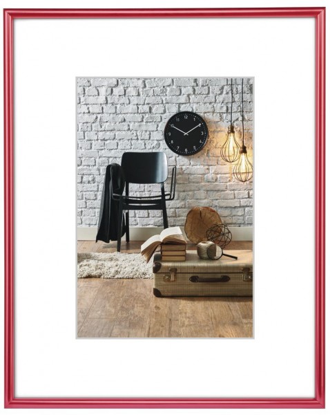 Kunststoffrahmen Sevilla 21x29,7cm rot