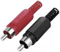 Cinch-Stecker 2 Stück