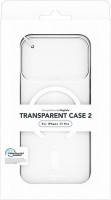 Transparent Case 2 für iPhone 17 Pro weiß