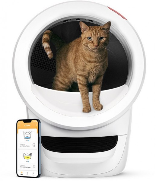 Litter-Robot 4 Katzen Toilette weiß