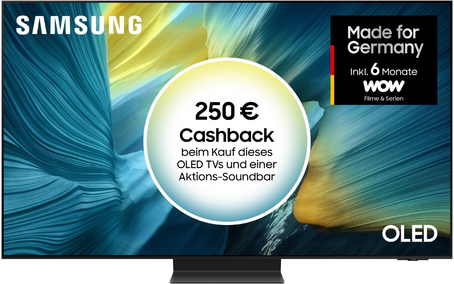 GQ55S95FAT 138 cm (55") OLED Vision AI Smart TV titanschwarz