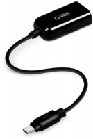 Micro-USB > USB Buchse (13cm) schwarz