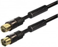 FAASG 3,0 m Abs.-Kabel Antennenkabel schwarz