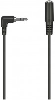Audio-Adapter 2,5-mm-Stecker>3,5-mm-Kupplung schwarz