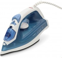 IRON500 Dampfbügeleisen, 2000 W, 20 g/min Dampfproduktion, Keramik-Bügelsohle, 200 ml Wassertank, Anti-Kalk-System, Vertikaldampf