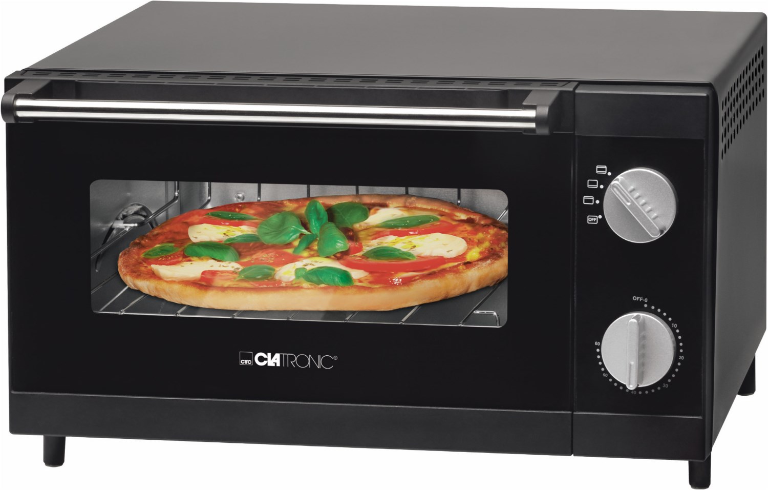 MPO 3520 Mini-Backofen schwarz