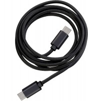 Fashion USB-C Kabel (3m) schwarz