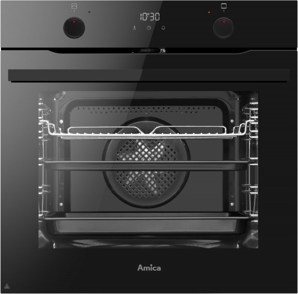 EBPX 946 200 S Einbaubackofen schwarz, 77 l, Pizza-Stufe, schnelles Vorheizen, pyrolytische Selbstreinigung, 59,5 cm breit, A+