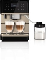 CM 6360 Kaffee-Vollautomat obsidianschwarz/cleansteel, Milchbehälter, Latte Macchiato/Cappuccino/Milchkaffee, Stahl-Kegel-Mahlwerk, 15 bar, 1,8 l