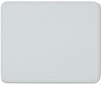 Lederoptik Mauspad weiss