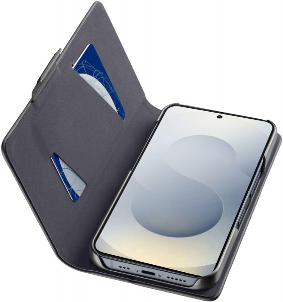 Bookcase für Galaxy S25 FE schwarz