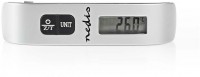 Digitale Gepäckwaage (50kg) Thermometer grau/schwarz