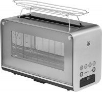 LONO Glas-Toaster Langschlitz-Toaster cromargan edelstahl