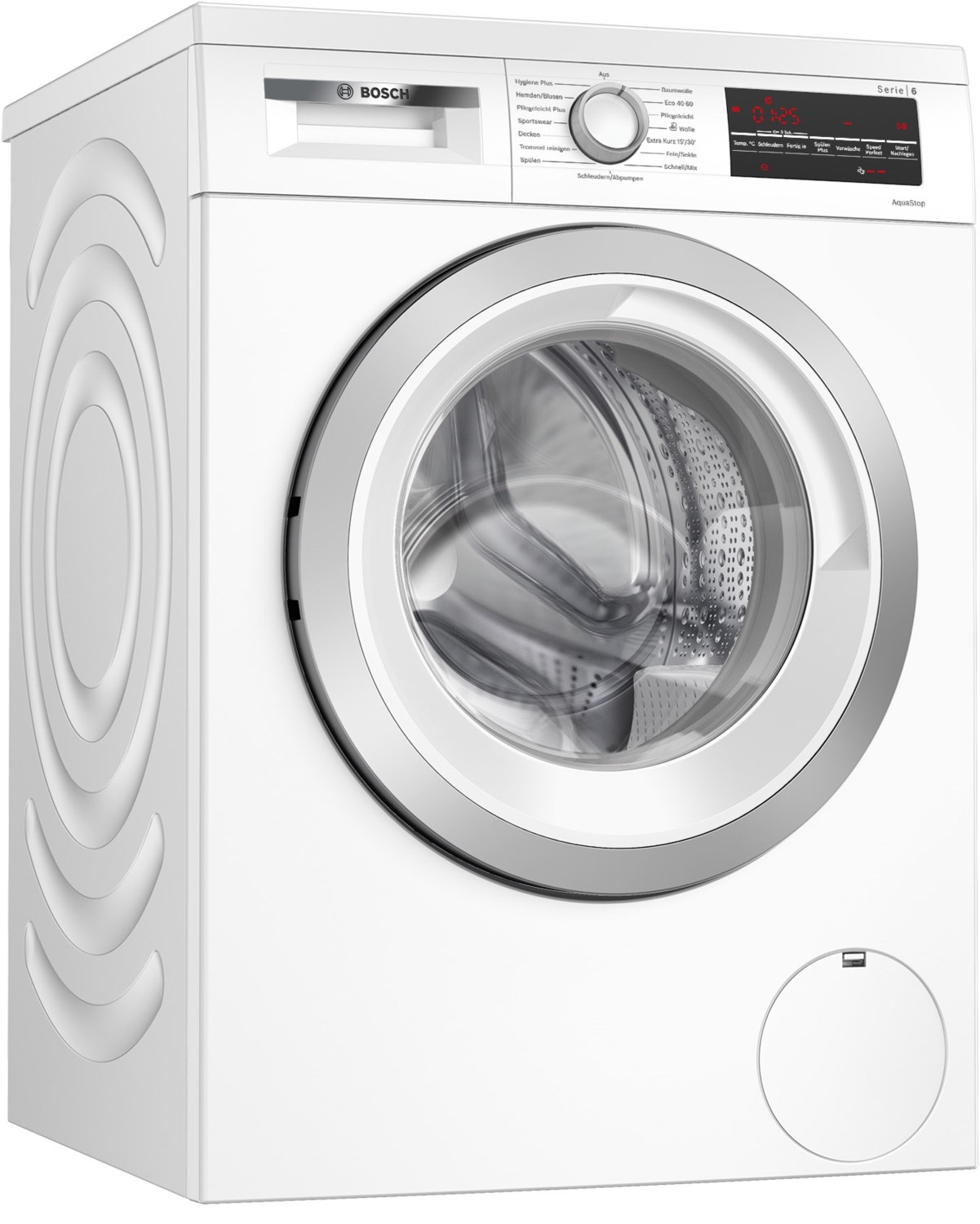 Image of WUU28T71 Stand-Waschmaschine-Frontlader weiss, 8 kg, 1400 U/min, Serie 6, 69 dBA