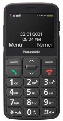 KX-TU160 Seniorenhandy schwarz
