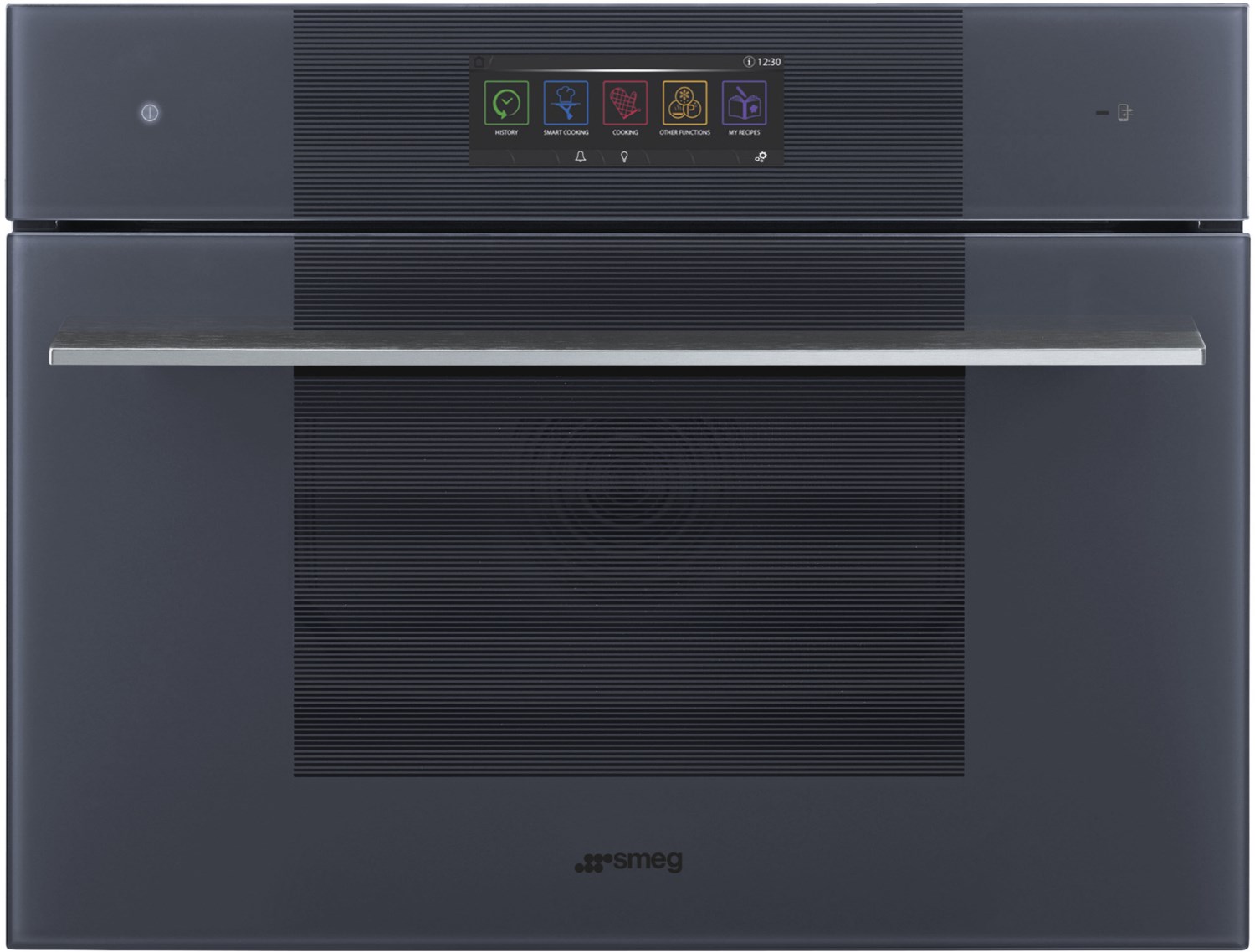 SO4106WAPG Backofen mit Mikrowellenfunktion neptune grey