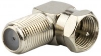 F 5 F-Winkeladapter (2 Stück) Stecker > Buchse