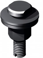 PLA 8808 LED-Befestigungsschrauben schwarz