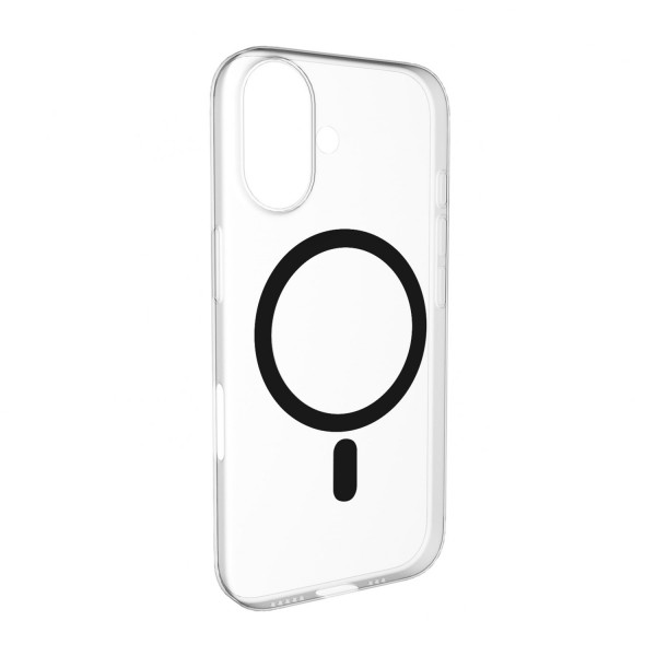 Lite Mag für iPhone 17 transparent/schwarz