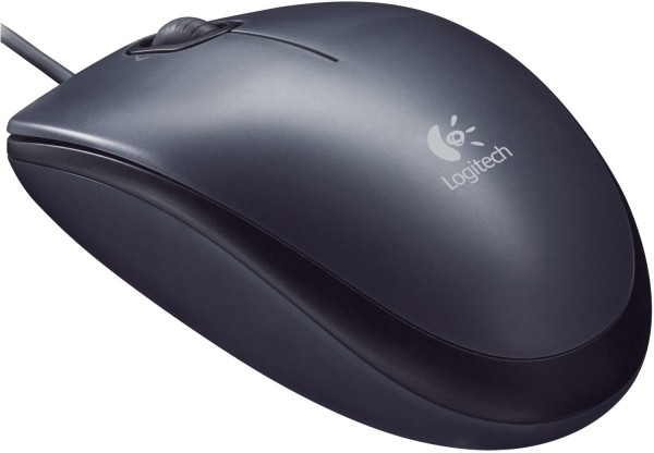 M 100 Optical Mouse schnurgebundene Maus schwarz