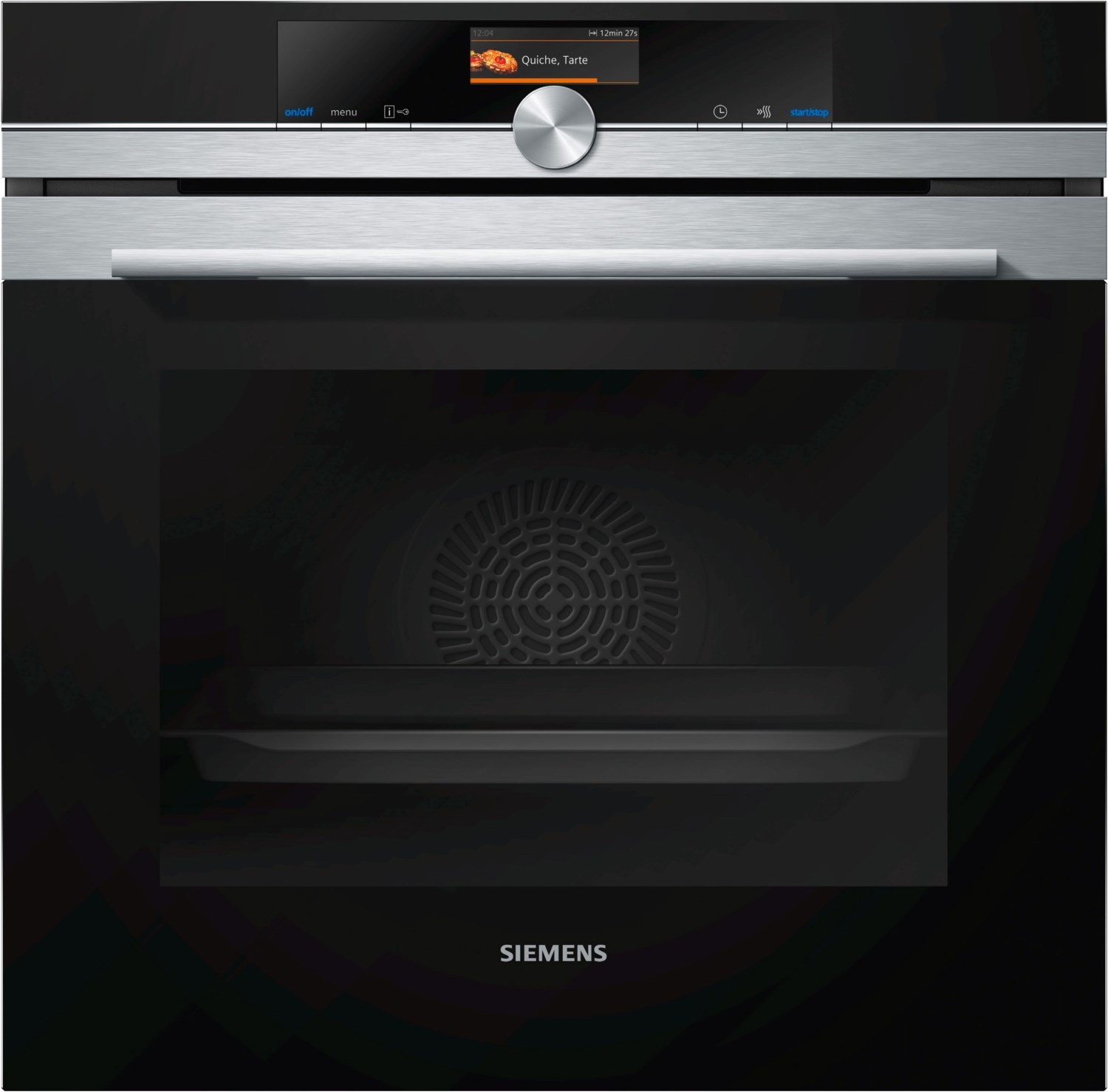 HB676G1S6S Einbaubackofen schwarz/edelstahl