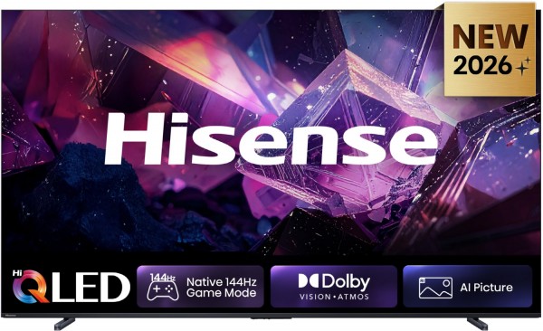 100Q7S Pro 253 cm (100") Hi-QLED-TV schwarz, 4K Ultra HD, Smart-TV, 144 Hz, DVB-T2/DVB-C/DVB-S2, Sprachsteuerung