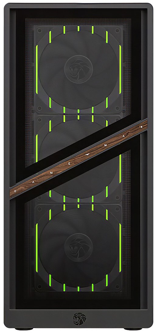 GAMEMAX AERIS 330 GB 8088 PC schwarz