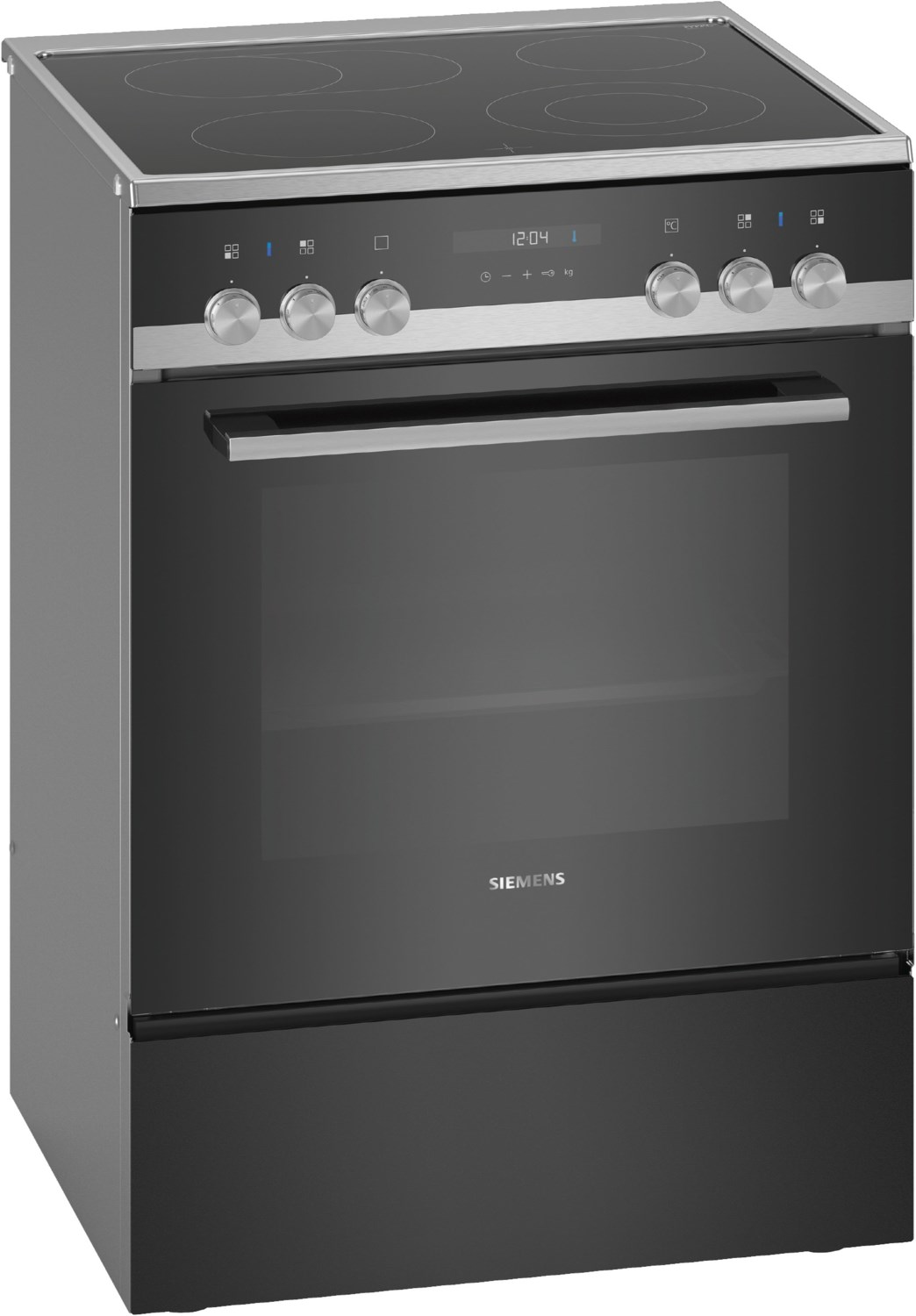 Siemens HK9S5A240 Elektroherd mit Glaskeramikfeld schwarz