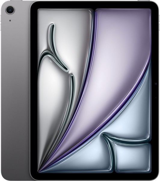 iPad Air 11" (128GB) WiFi (2024) space grau, Apple M2, iOS, 10 Std. Akku, 12 MP Kamera