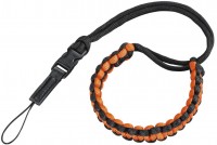 Handschlaufe Braid 20 (20cm) orange/schwarz