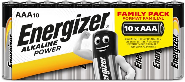 Alkaline Power AAA Micro-Batterie 10er Schlauch