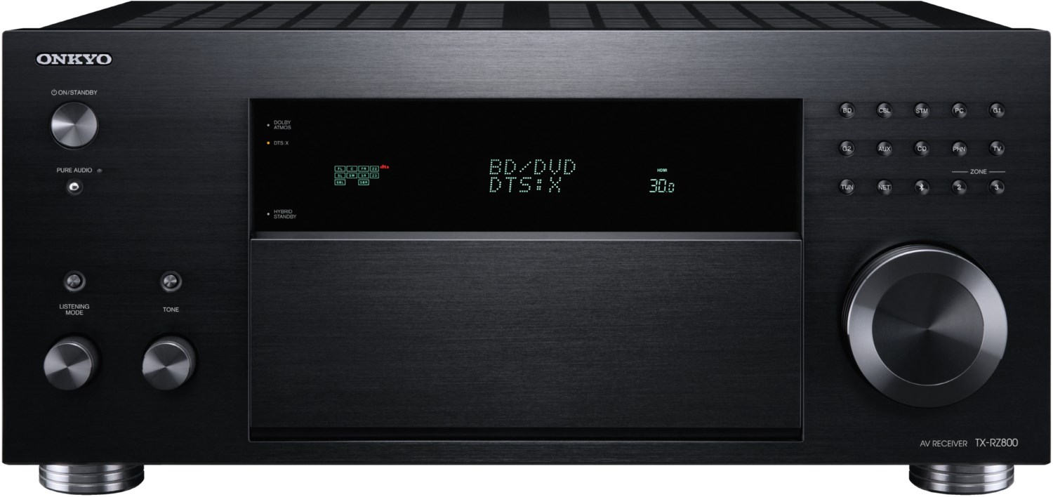 Onkyo TX-RZ800 B Klang Effekt Receiver schwarz | EURONICS