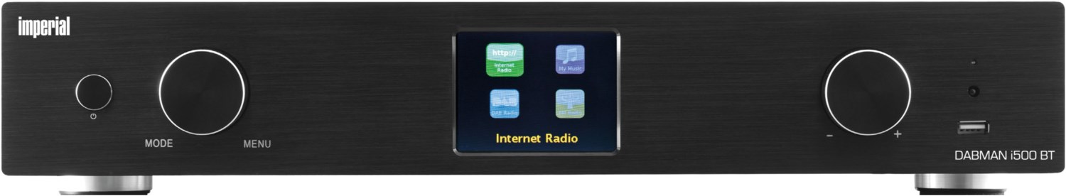 Dabman i500 BT Internetradio schwarz