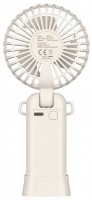 Handventilator (1.200mAh) mit Smartphone Halterung beige