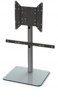 TV600SP-KG inkl. Soundbar-Adapter TV-Rack klarglas