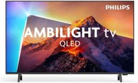75PQS8601/12 189 cm (75") QLED Ambilight TV mattschwarz, 4K Ultra HD, Smart-TV, DVB-T2/DVB-C/DVB-S2, Sprachsteuerung