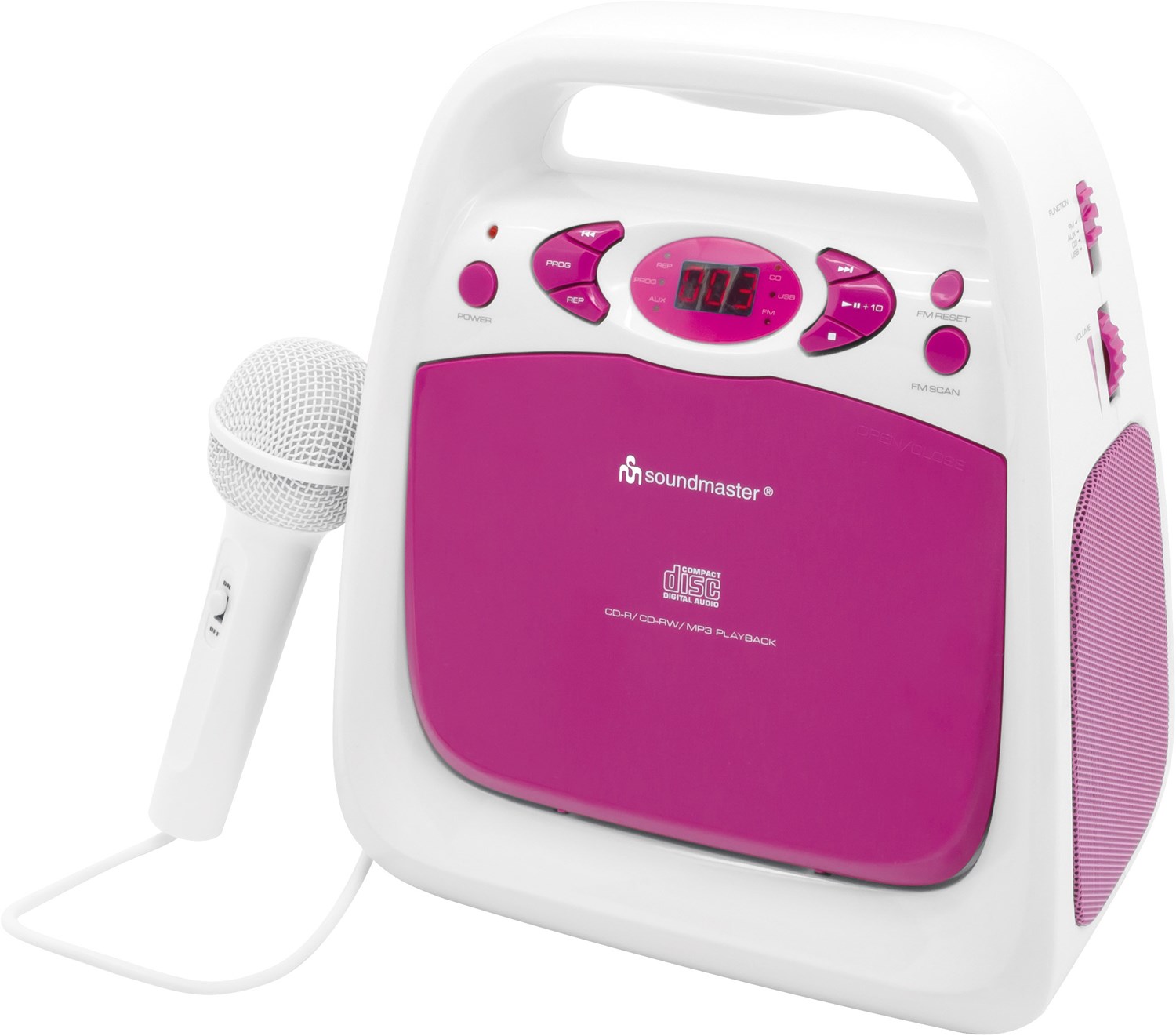 KCD 50 PI Karaoke-Player pink