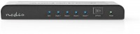 VSPL3474AT HDMI-Splitter 1x HDMI-Eingang>4x HDM-Ausgang dunkelgrau