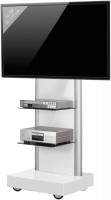 Pro Stand TV-Bodenständer schwarzglas