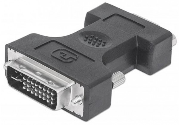 DVI Adapter DVI (24+5) > D-SUB15 St./Bu.