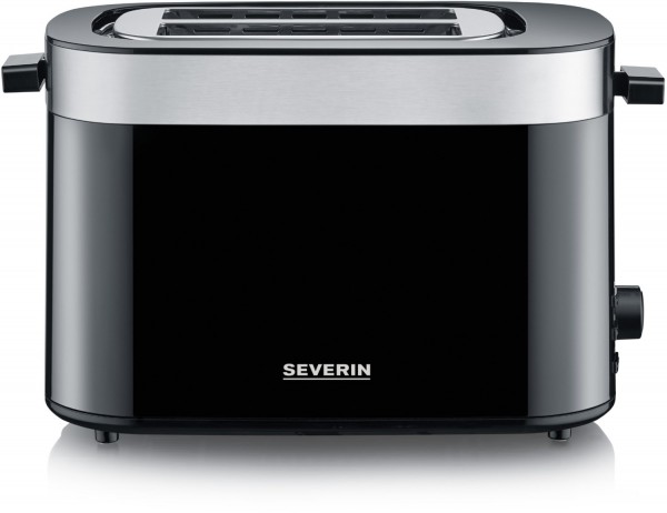 AT 9264 Doppelschlitz-Toaster schwarz/edelstahl